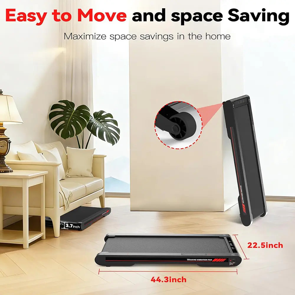 Walking Vibration Pad with Incline (Display Unit)