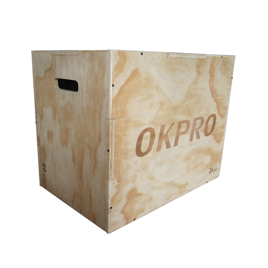 OK Pro Wooden Plyo Box