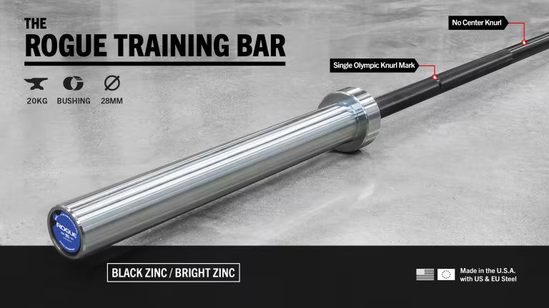 Rogue Training Bar 28mm - 7.2 ft