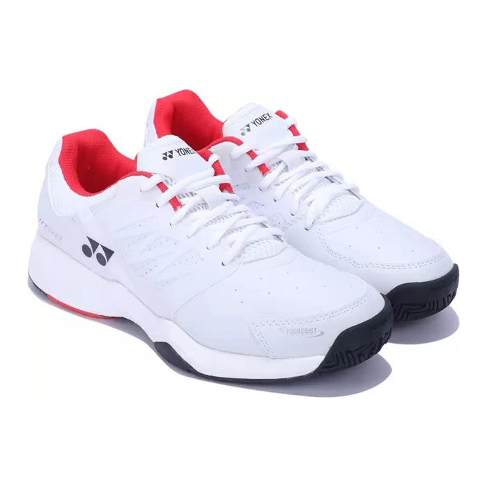Yonex Power Cushion Lumio 3 Tennis Shoes - White/Red