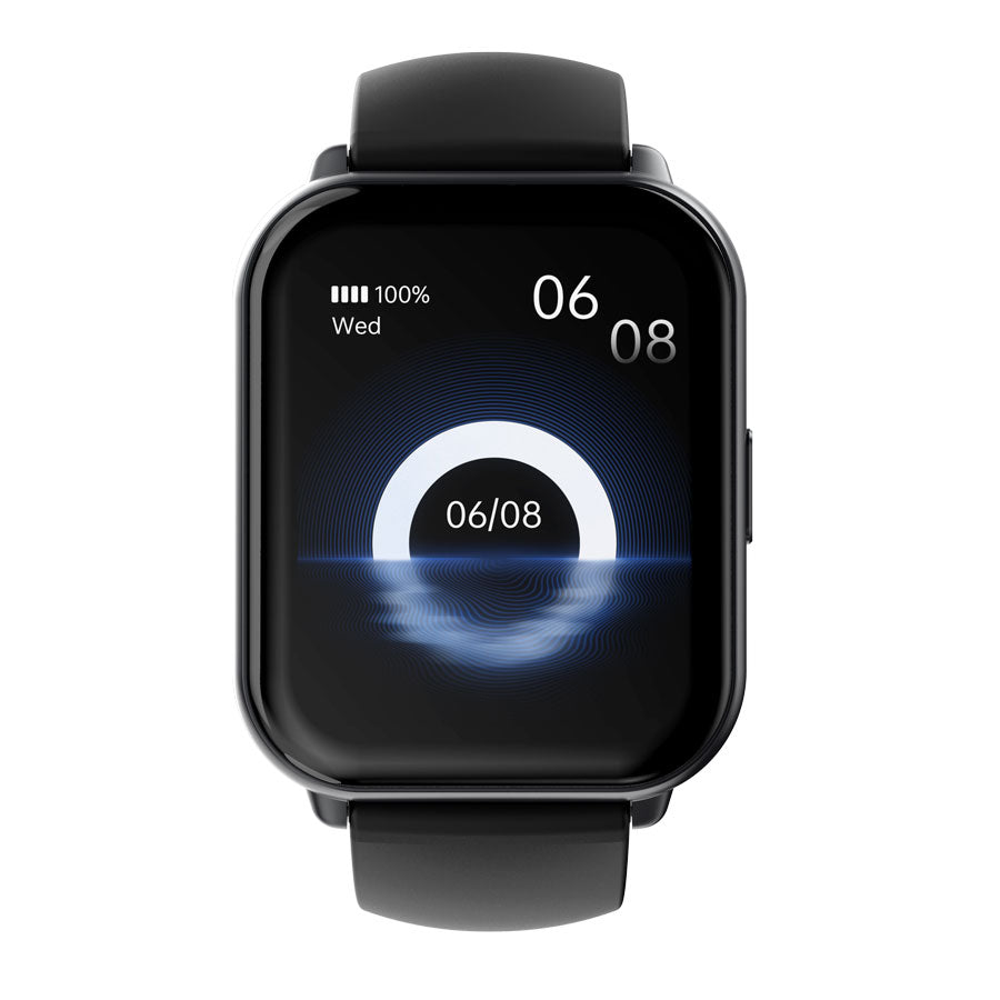 HiFuture Zone2 Smart Watch - Black side view - Smart Watch | Buy Online in Kuwait | Pro Sports Kuwait