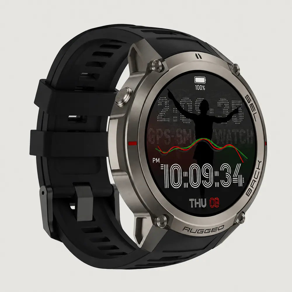 GRIT Apex Smart Watch with 2 Straps view 7 - Smart Watch | Buy Online in Kuwait | Pro Sports Kuwait