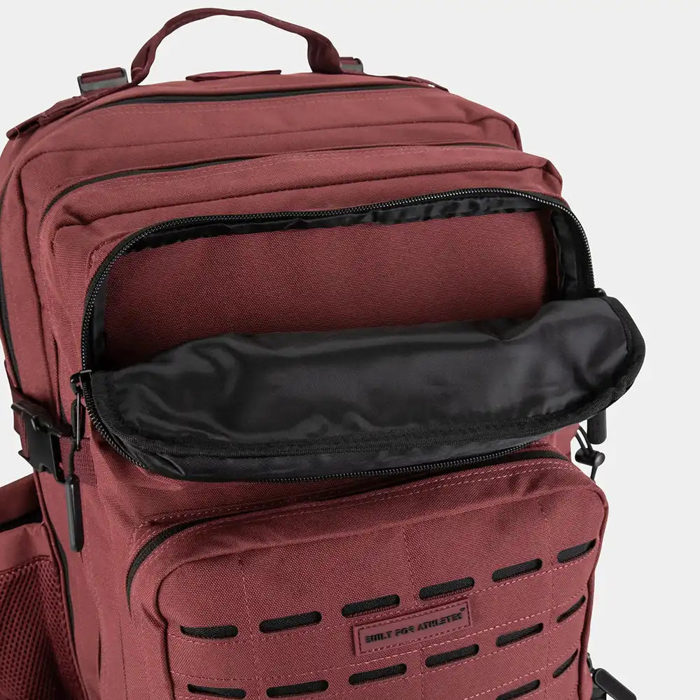Built For Athletes Large 45L Gym Backpack - Burgundy