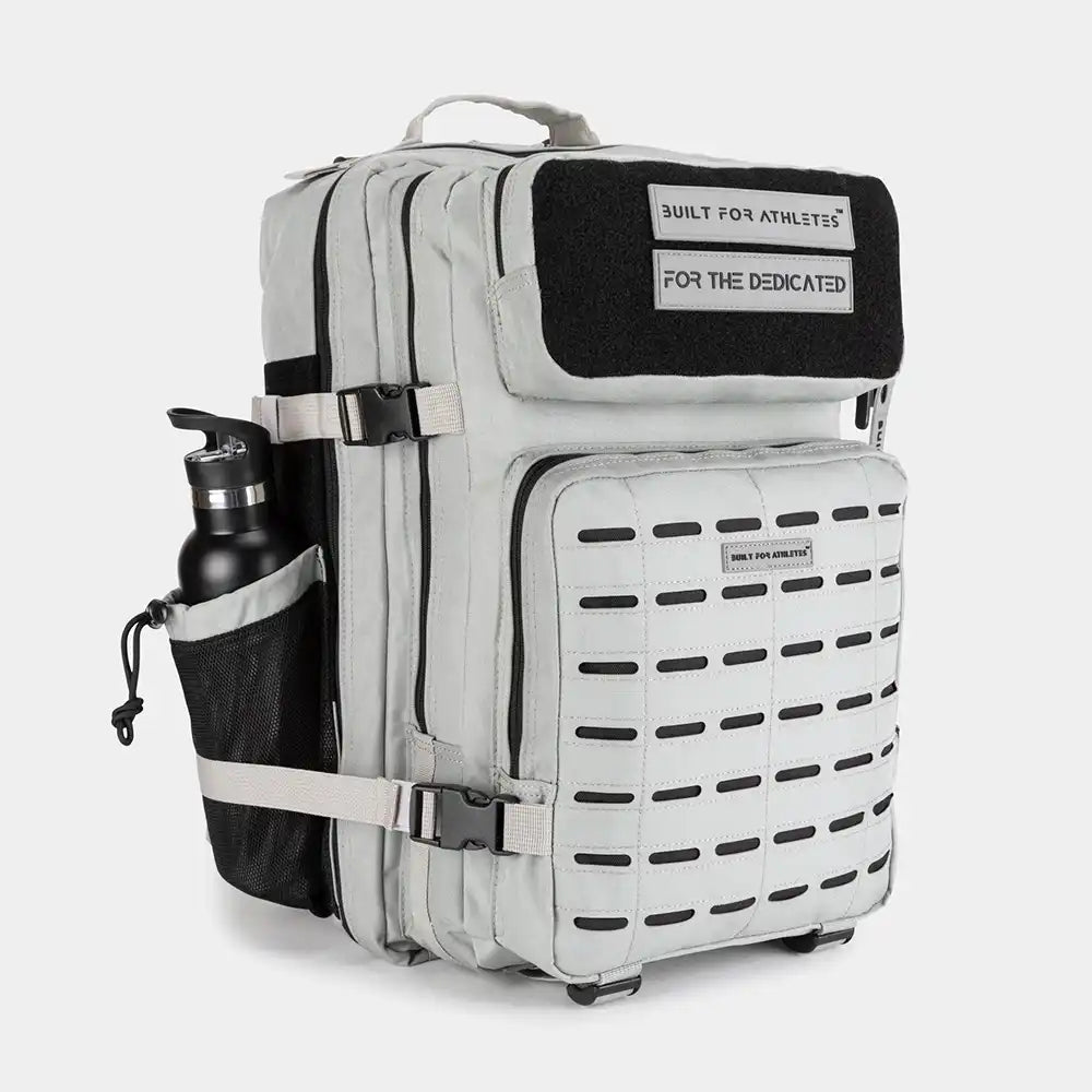 Built For Athletes Large 45L Gym Backpack - Greyscale