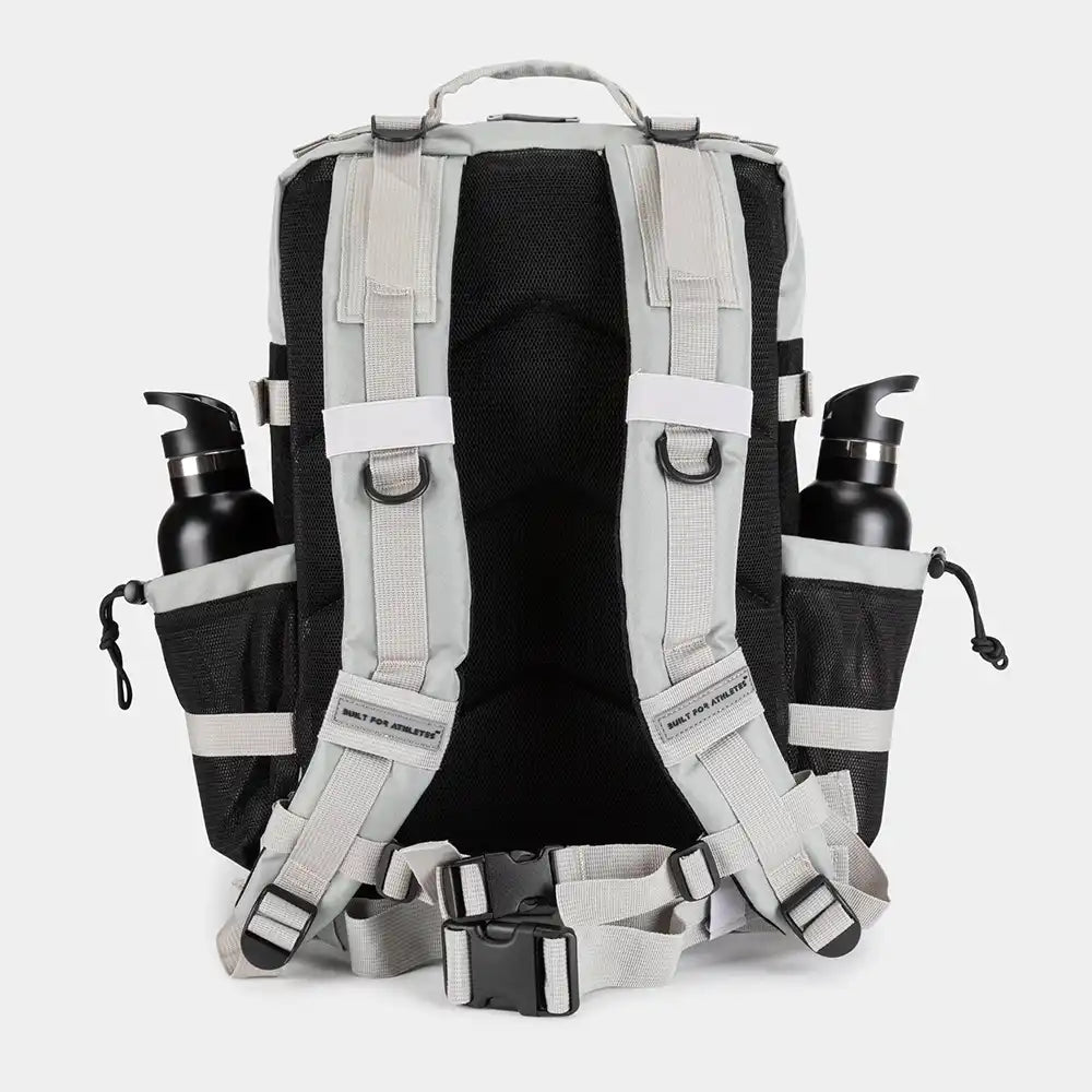 Built For Athletes Large 45L Gym Backpack - Greyscale