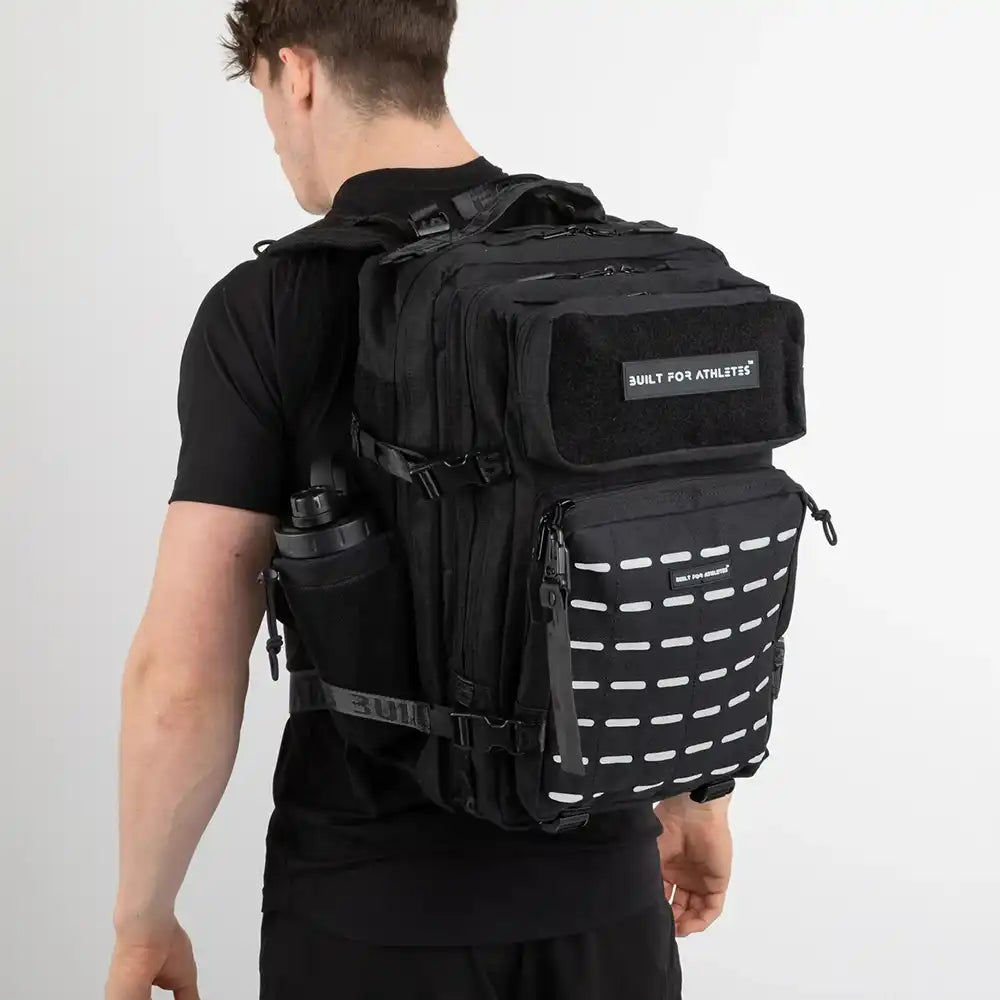 Built For Athletes Large 45L Gym Backpack - Monochrome