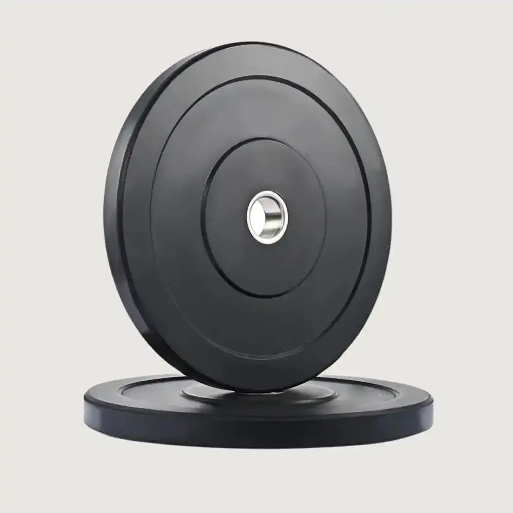 Deluxe Black Bumper Plate Pair