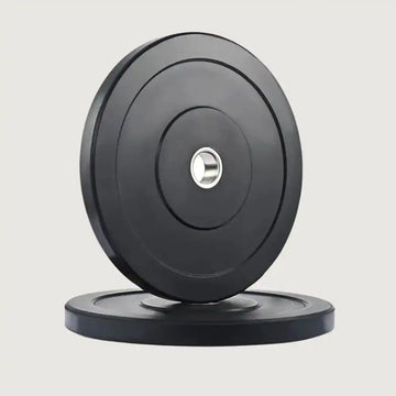 Deluxe Black Bumper Plate Pair - Buy Online in Kuwait at Pro Sports