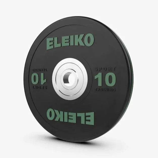 Eleiko Sport Training Plate Black - 10 kg-Weight Plates-Pro Sports