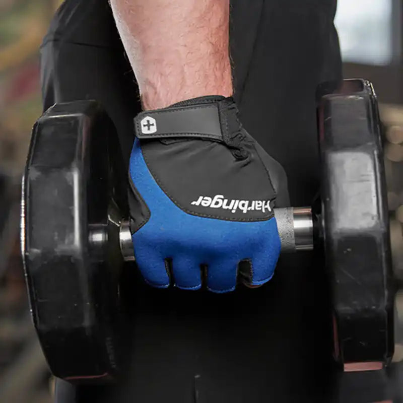 Harbinger Training Grip 2.0 Unisex Gloves - Blue