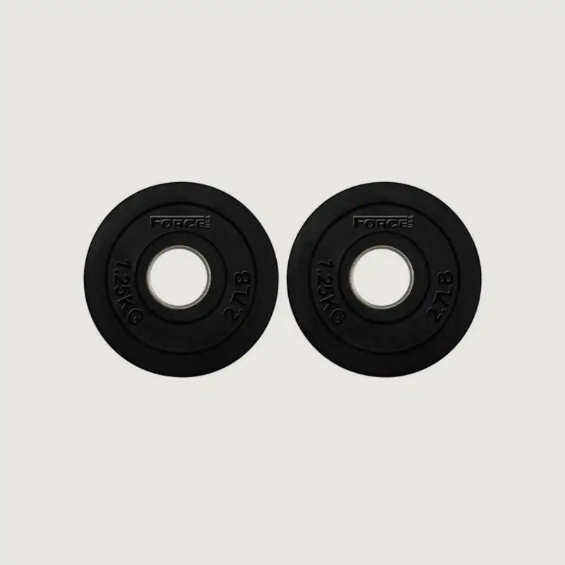 Force USA Rubber Coated Olympic Weight Plate - 1.25 kg Pair