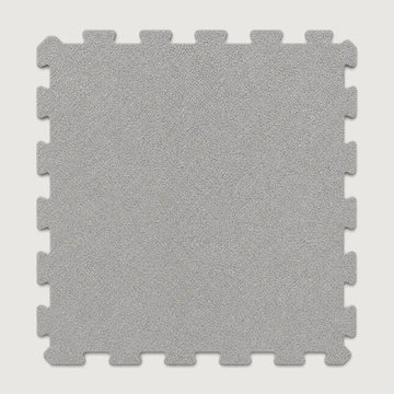 Grey Interlock Recycled Rubber Gym Flooring Tiles - 1m x 20mm - Gym Flooring | Buy Online in Kuwait | Pro Sports Kuwait