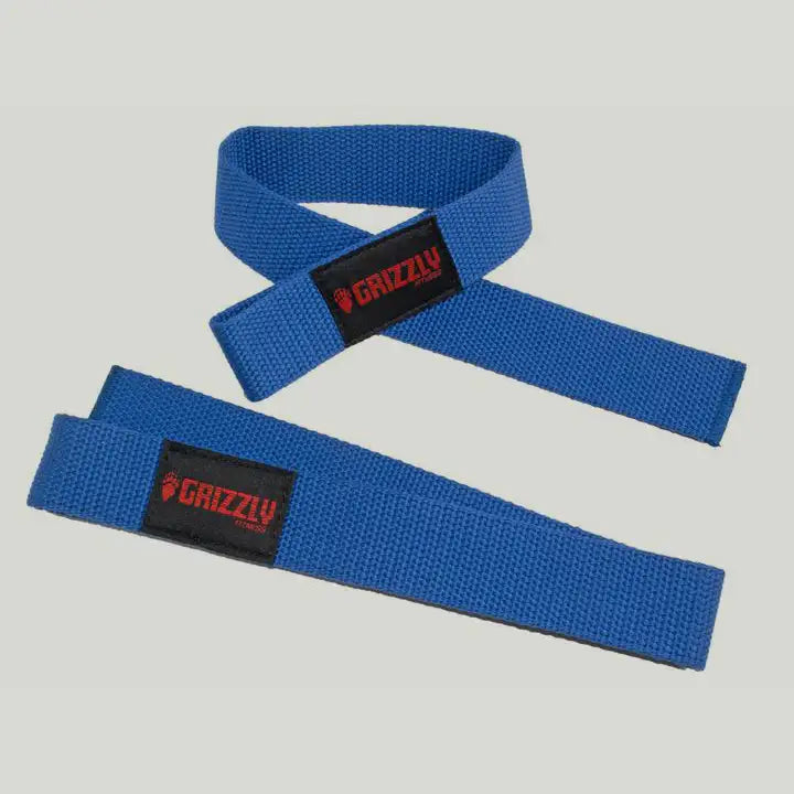 Grizzly Fitness Cotton and Nylon Weight Lifting Wrist Straps