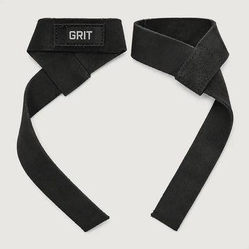 GRIT Leather Lifting Straps