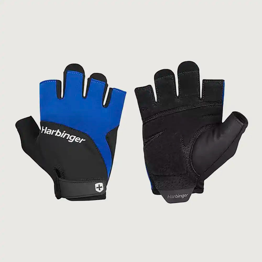 Harbinger Training Grip 2.0 Unisex Gloves - Blue