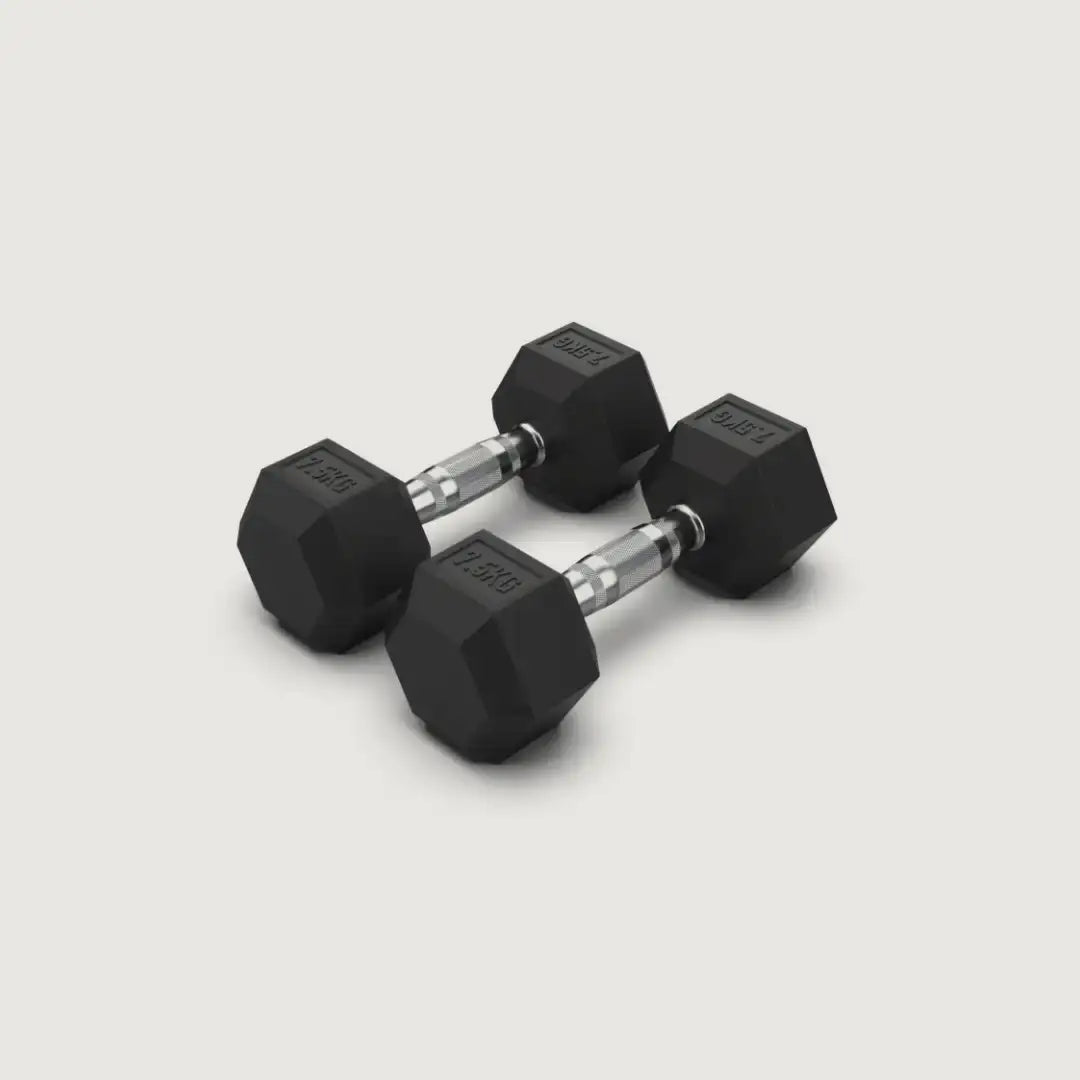 Hex Dumbbells - 7.5 kg Pair USED