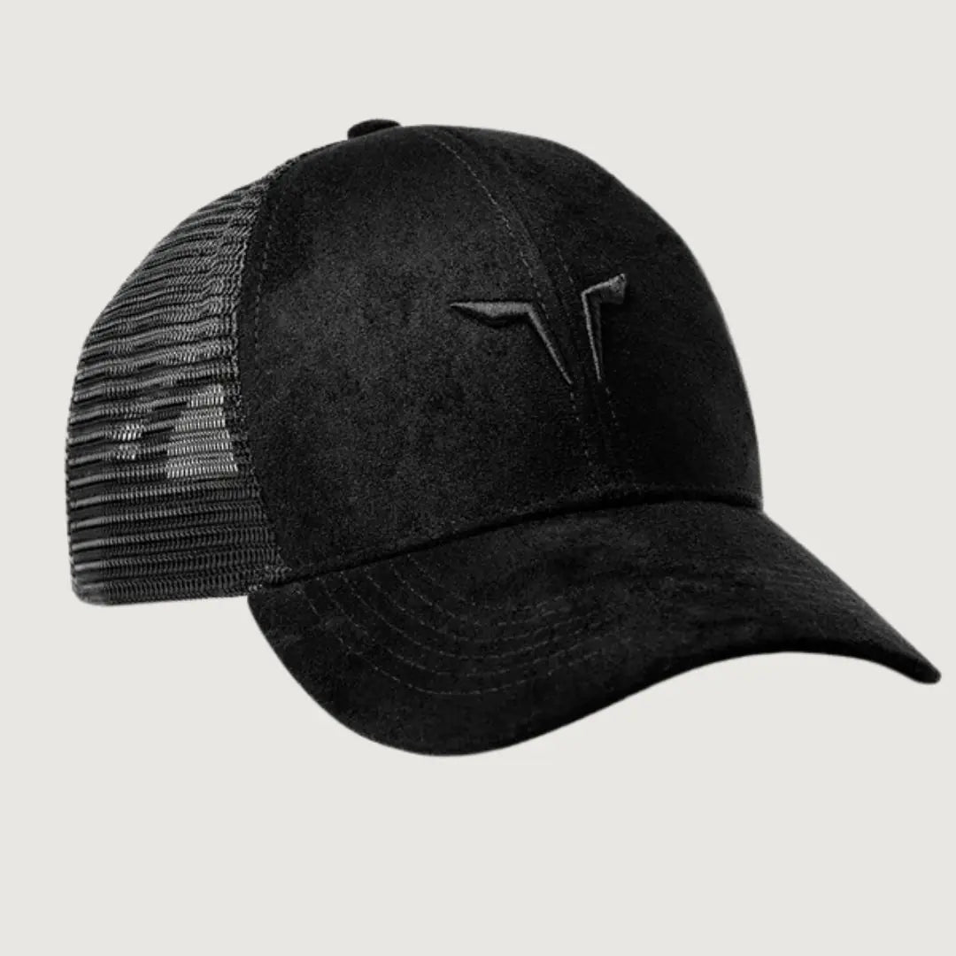 Squatwolf Wolf Trucker Cap – Black