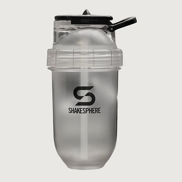 ShakeSphere Flip Straw Mini Bottle - 400ml - Protein Mixer | Buy Online in Kuwait | Pro Sports Kuwait