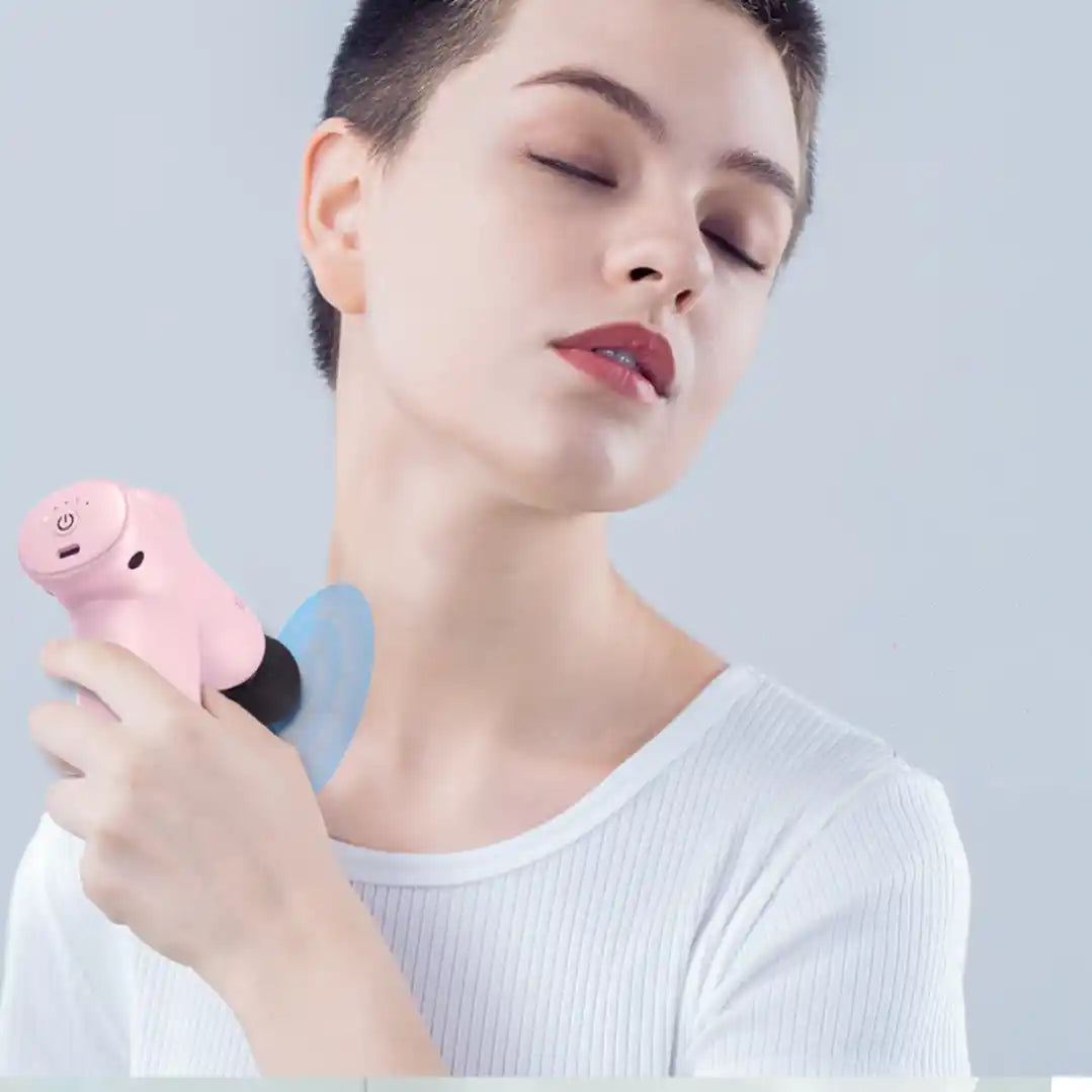 Havit Core Mini Massage Gun close-up - Massage Gun | Buy Online in Kuwait | Pro Sports Kuwait