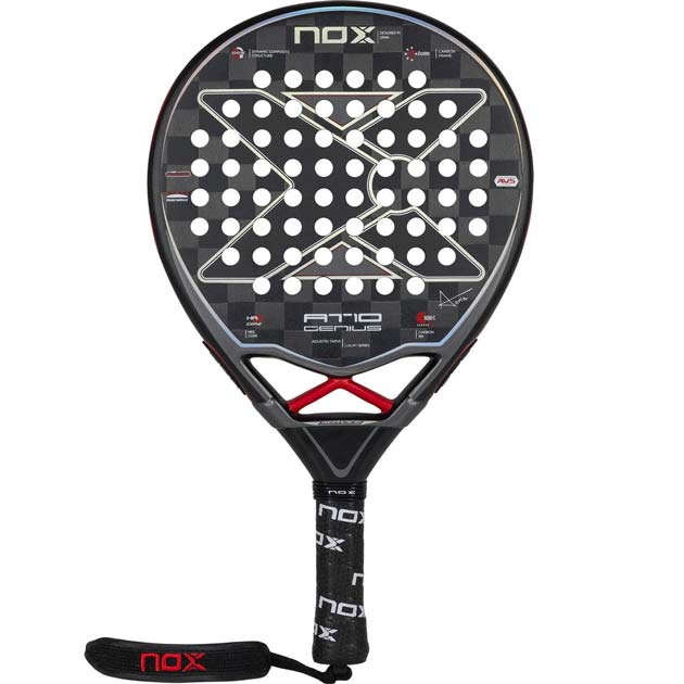 Nox 2023 AT10 Genius 18K Padel Racket-Padel Racket-Pro Sports
