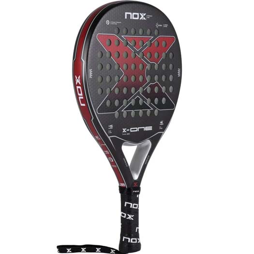 Nox 2023 X-One Evo Red Padel Racket-Padel Racket-Pro Sports