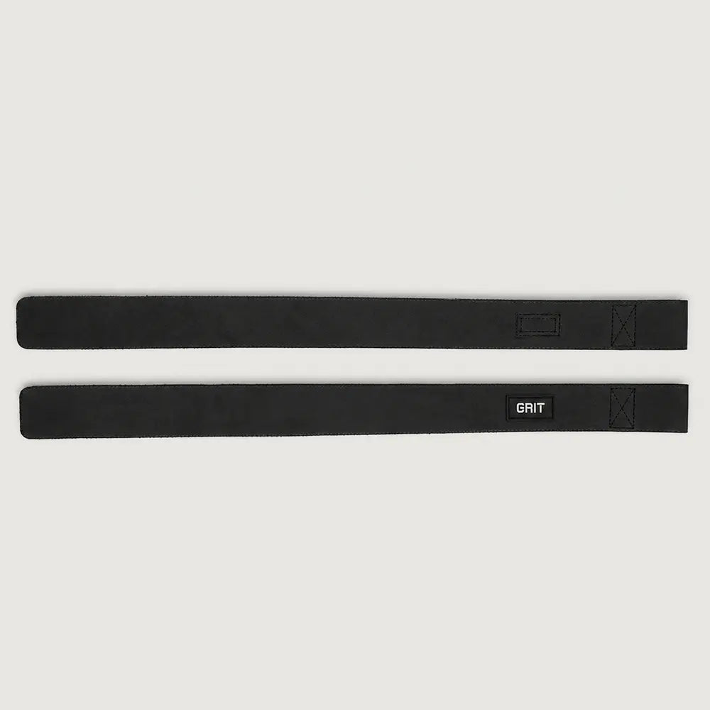 GRIT Nubuck Leather Lifting Straps