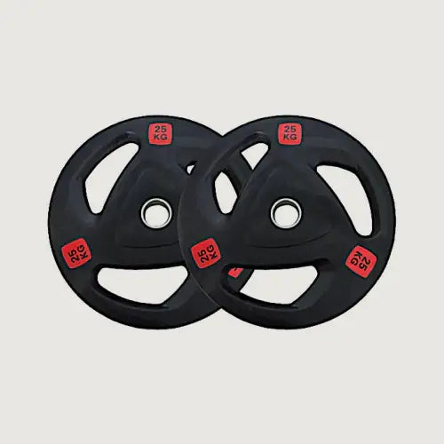 Tri Grip Olympic Weight Plates Bundle - 2.5 kg to 25 kg Pairs