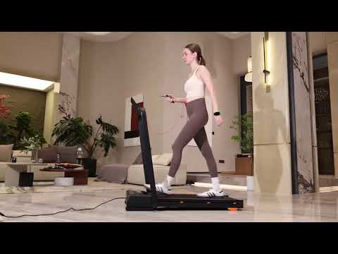 Black Bull 12% Auto Incline Walking Pad Treadmill With Handrail And Bluetooth

