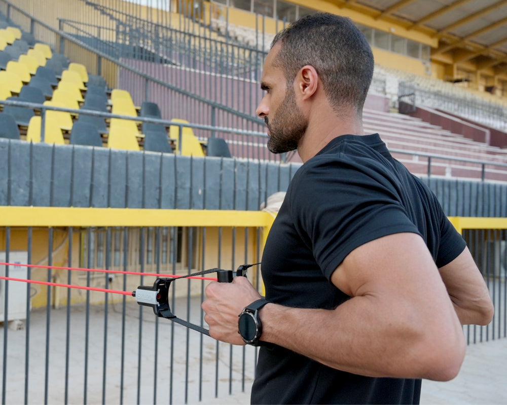 SKLZ Resistance Cable with Door Anchor - 20 LB view 6 - Resistance Cables | Buy Online in Kuwait | Pro Sports Kuwait