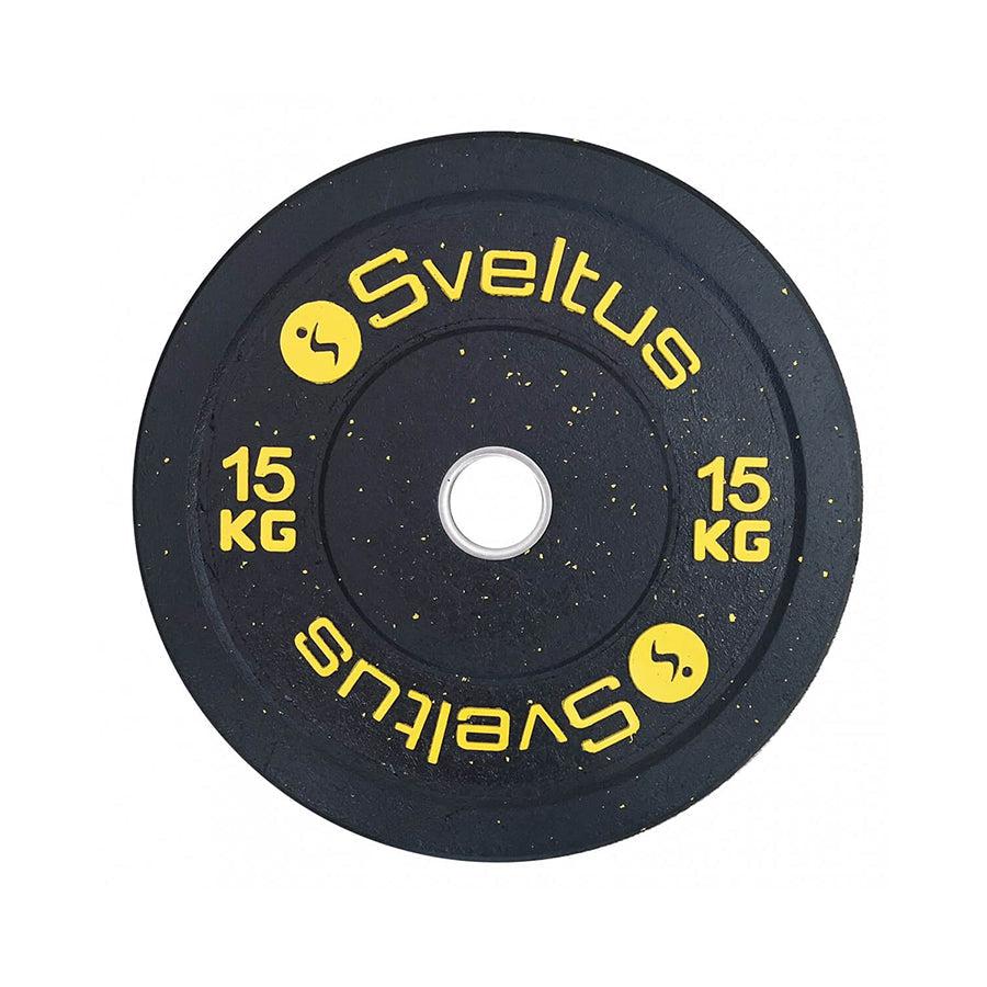 Sveltus Olympic Bumper Plate - 15 Kg Pair-Bumper Plates-Pro Sports