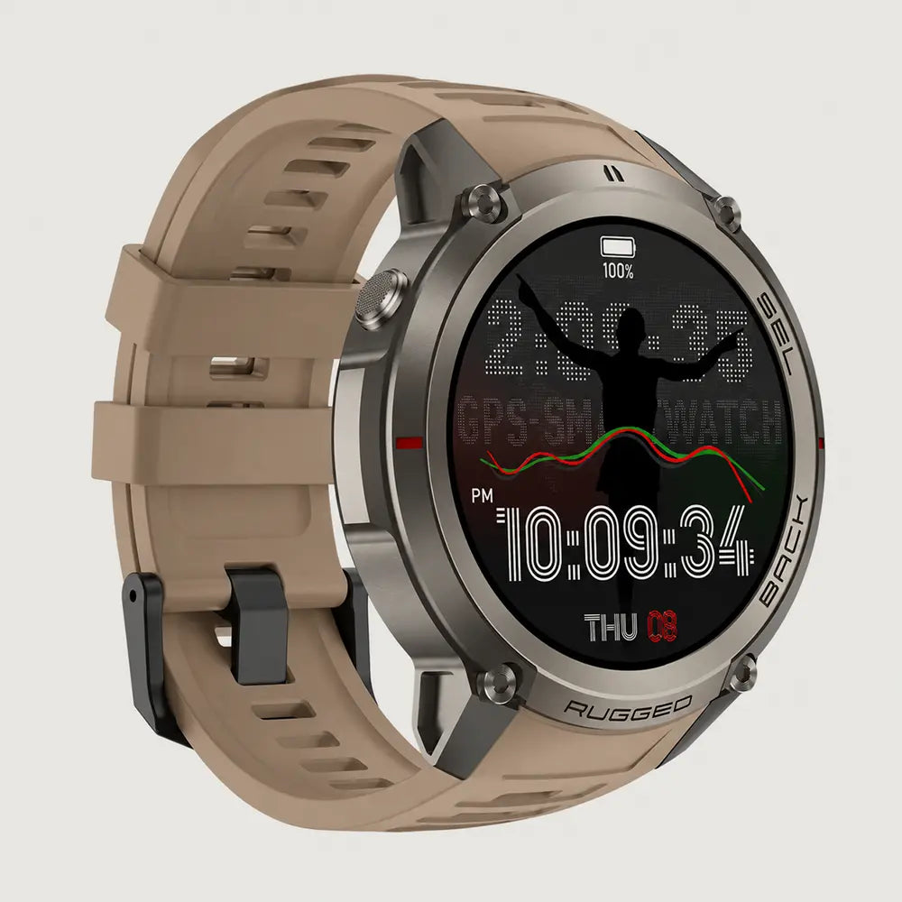 GRIT Apex Smart Watch with 2 Straps view 8 - Smart Watch | Buy Online in Kuwait | Pro Sports Kuwait