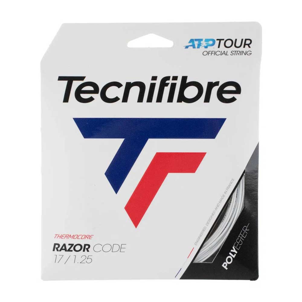 Tecnifibre Razor Code Tennis String - White