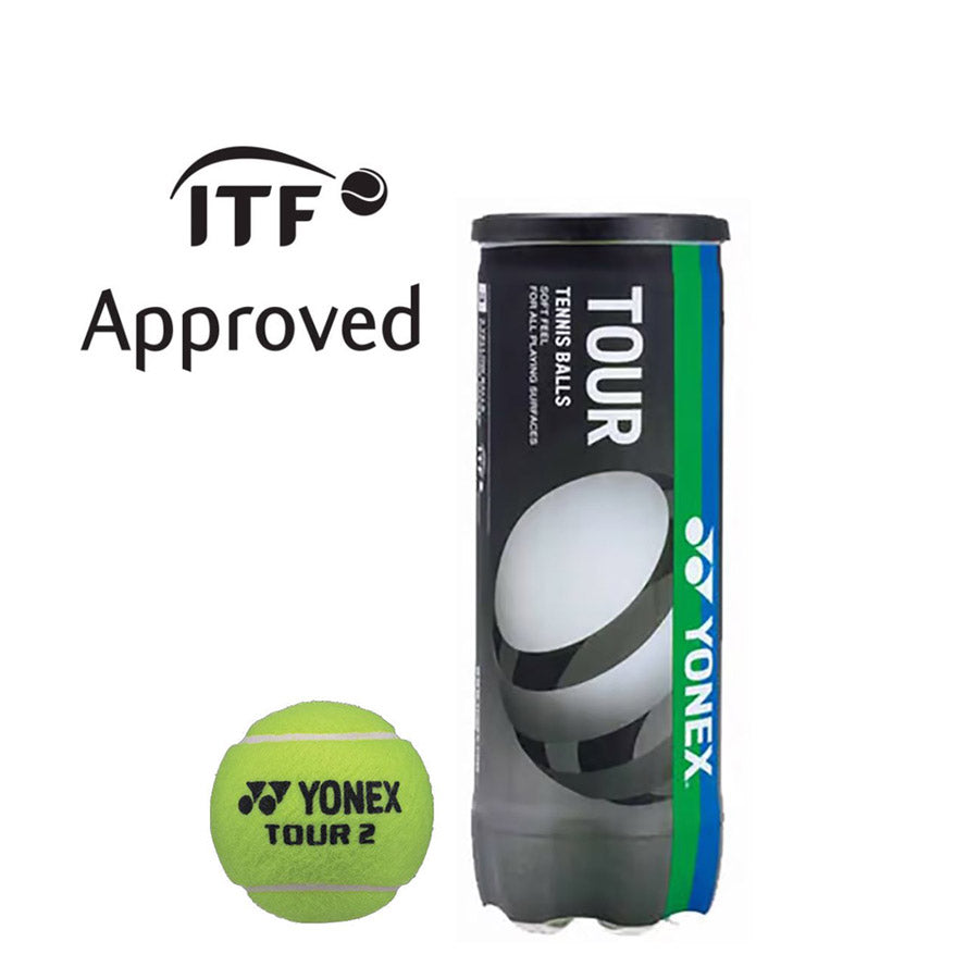 Yonex Tour Tennis Balls - Pack of 3