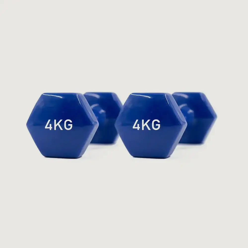GRIT Vinyl Dumbbell Pair - 4 kg