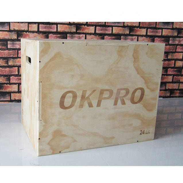 OK Pro Wooden Plyo Box