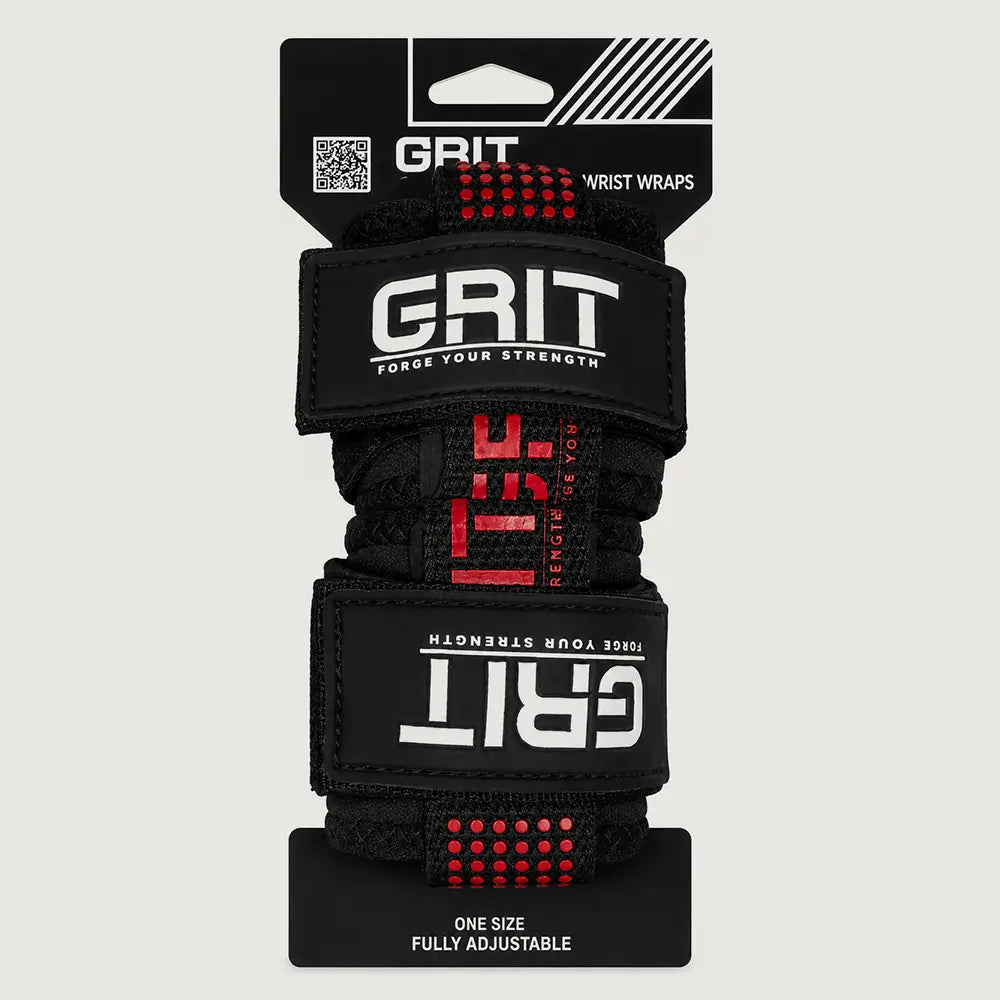 GRIT Wrist Support with Lifting Straps
