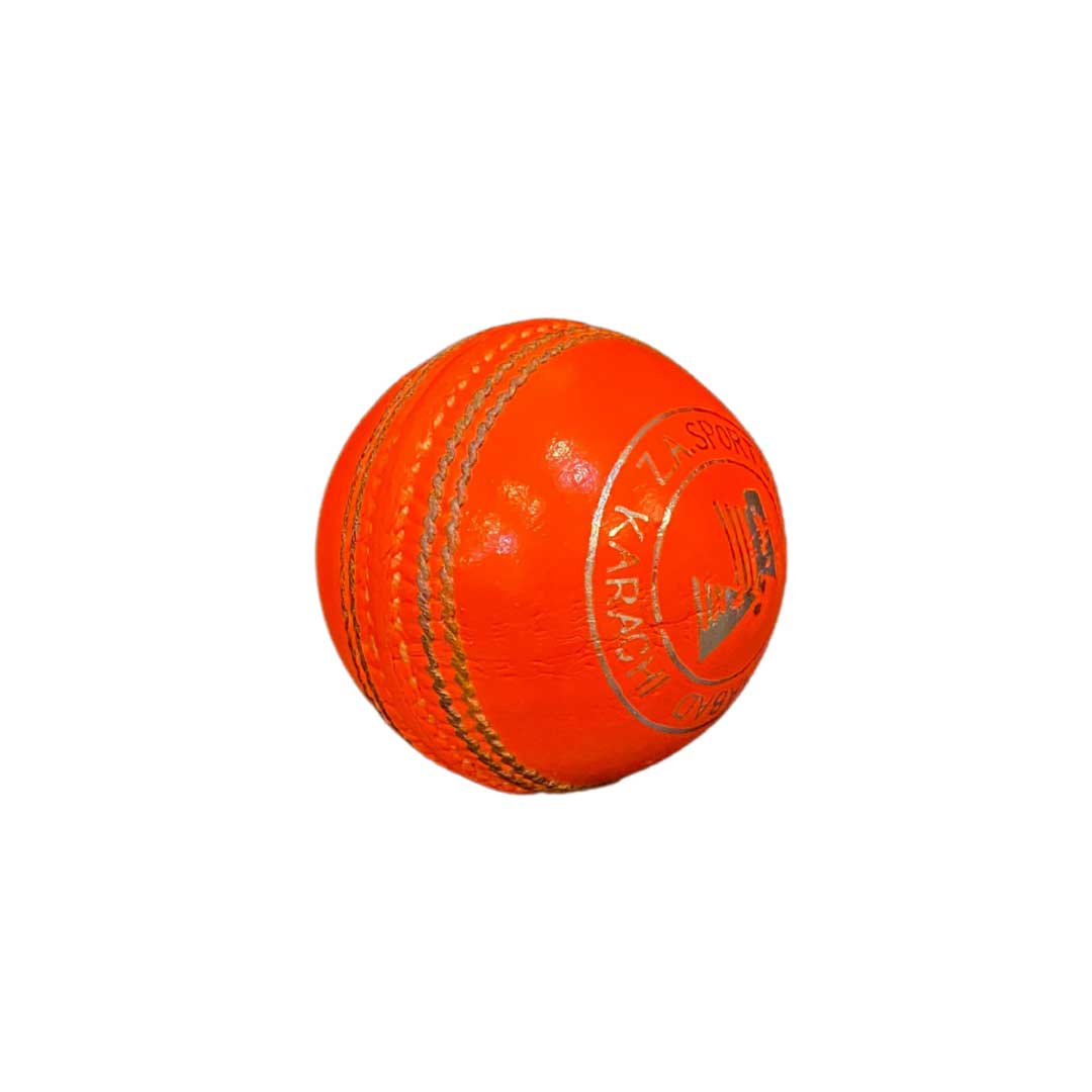 ZA Sports Orange Cricket Ball