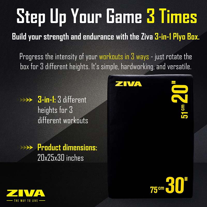 ZIVA Performance Plyo Box-Plyo Box-Pro Sports