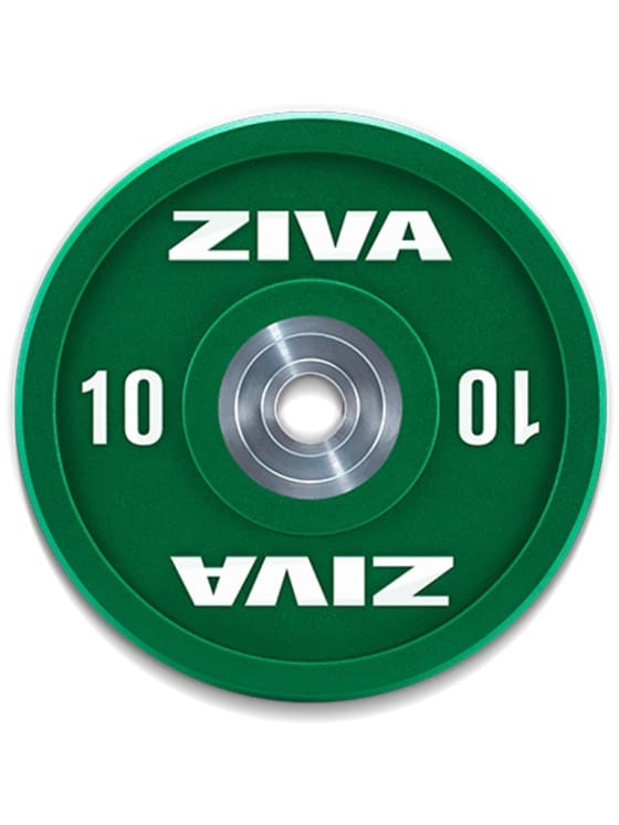 ZVO Rubber Competition Colored Training Bumper Disc 10 kg-Bumper Plates-Pro Sports
