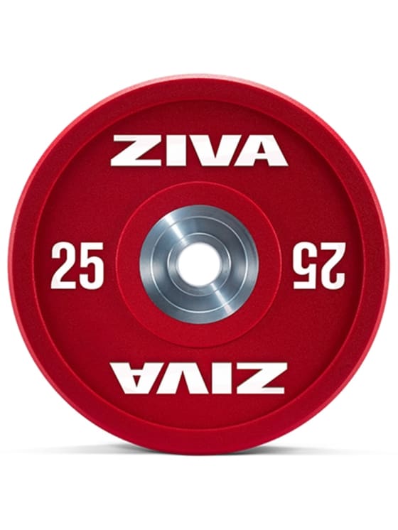 ZVO Rubber Competition Colored Training Bumper Disc 25 kg-Bumper Plates-Pro Sports