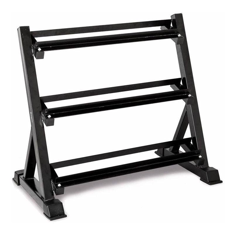 1441 Fitness 3 Tier Dumbbell Rack for 8 Pairs-Dumbbell Rack-Pro Sports