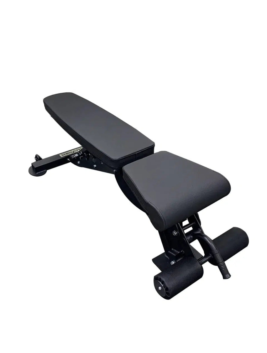1441 Fitness Adjustable Bench A8007 - Flat / Incline / Decline-Exercise Benches-Pro Sports
