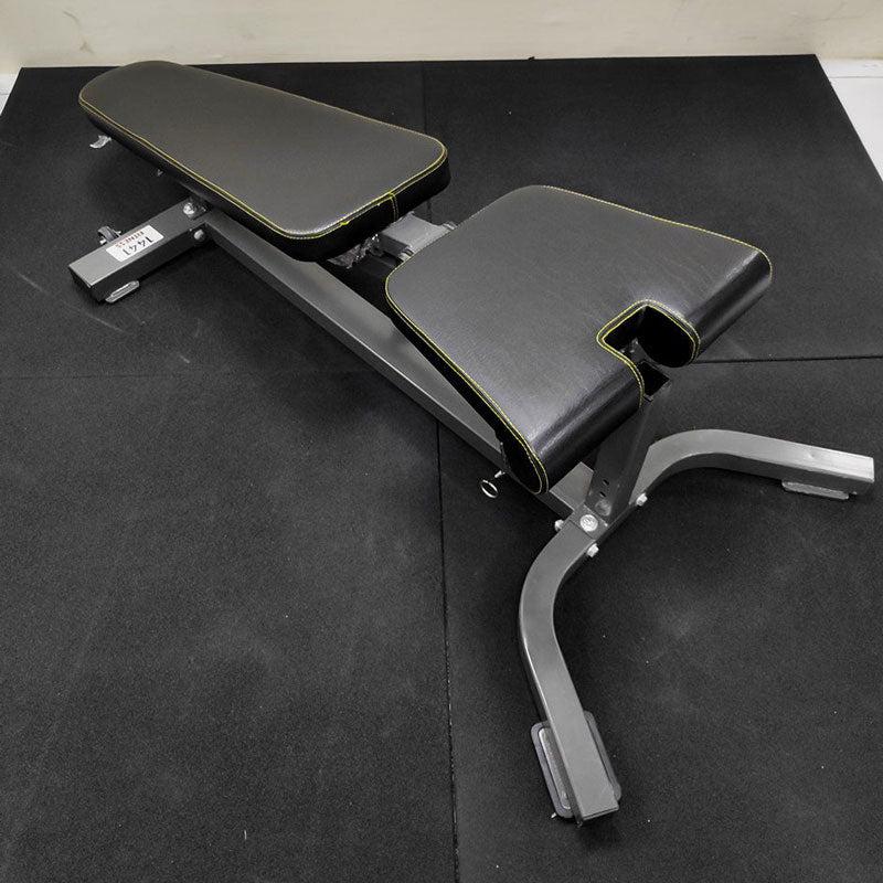 1441 Fitness Adjustable Bench with Preacher Curl Extension-Exercise Benches-Pro Sports