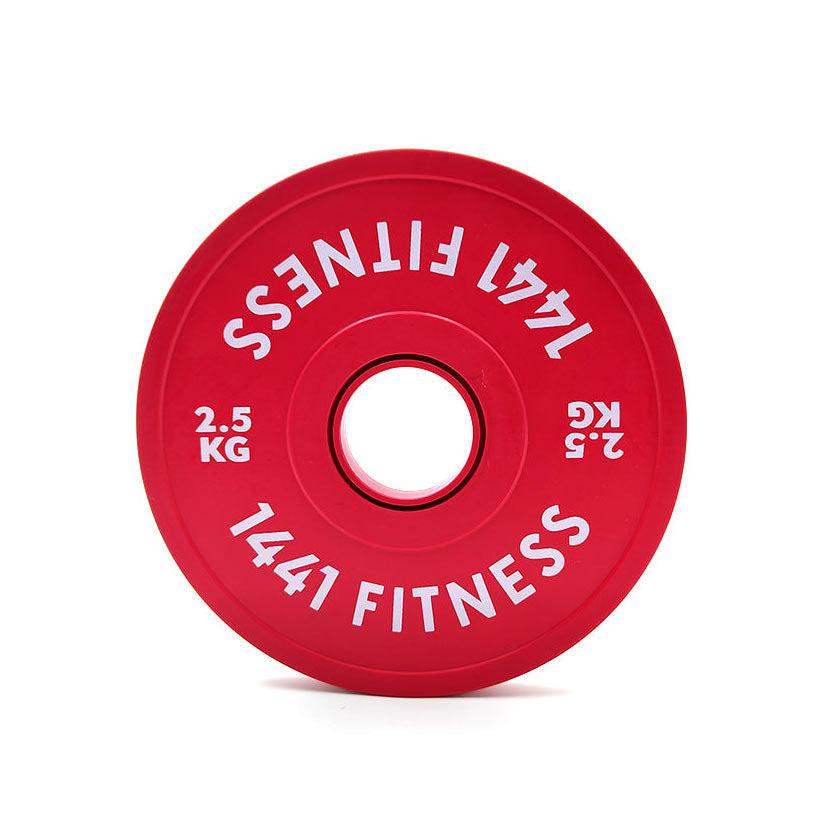 1441 Fitness Fractional Bumper Weight Plate - 2.5 kg Pair-Fractional Plates-Pro Sports