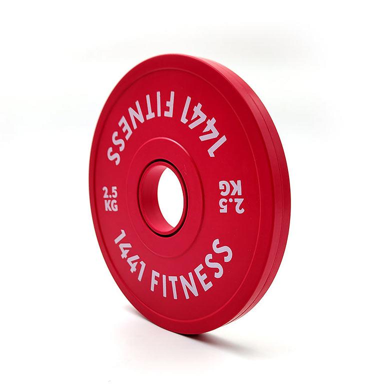 1441 Fitness Fractional Bumper Weight Plate - 2.5 kg Pair-Fractional Plates-Pro Sports