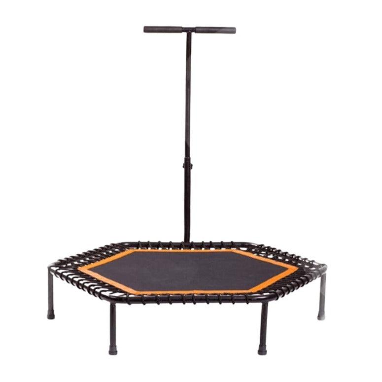 1441 Fitness Hex Trampoline with Handle-Trampoline-Pro Sports