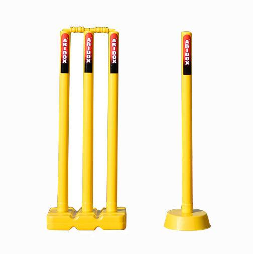 Aridox Plastic Cricket Stumps - Set of 4-Cricket Accessories-Pro Sports