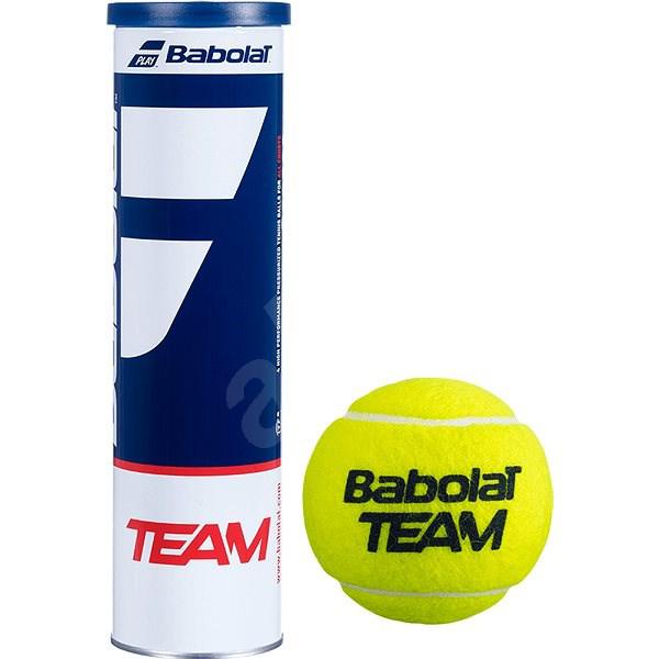 Babolat Team All Court Tennis Ball Tube x 4-Tennis Ball-Pro Sports