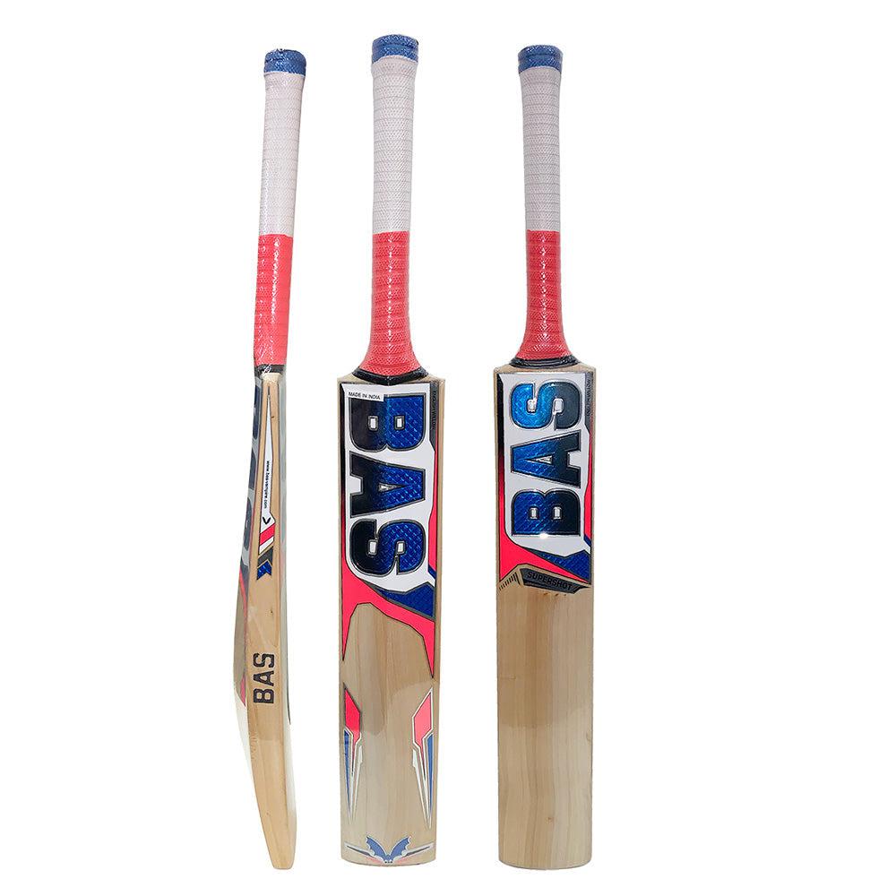BAS Supershot English Willow Cricket Bat-Bats-Pro Sports