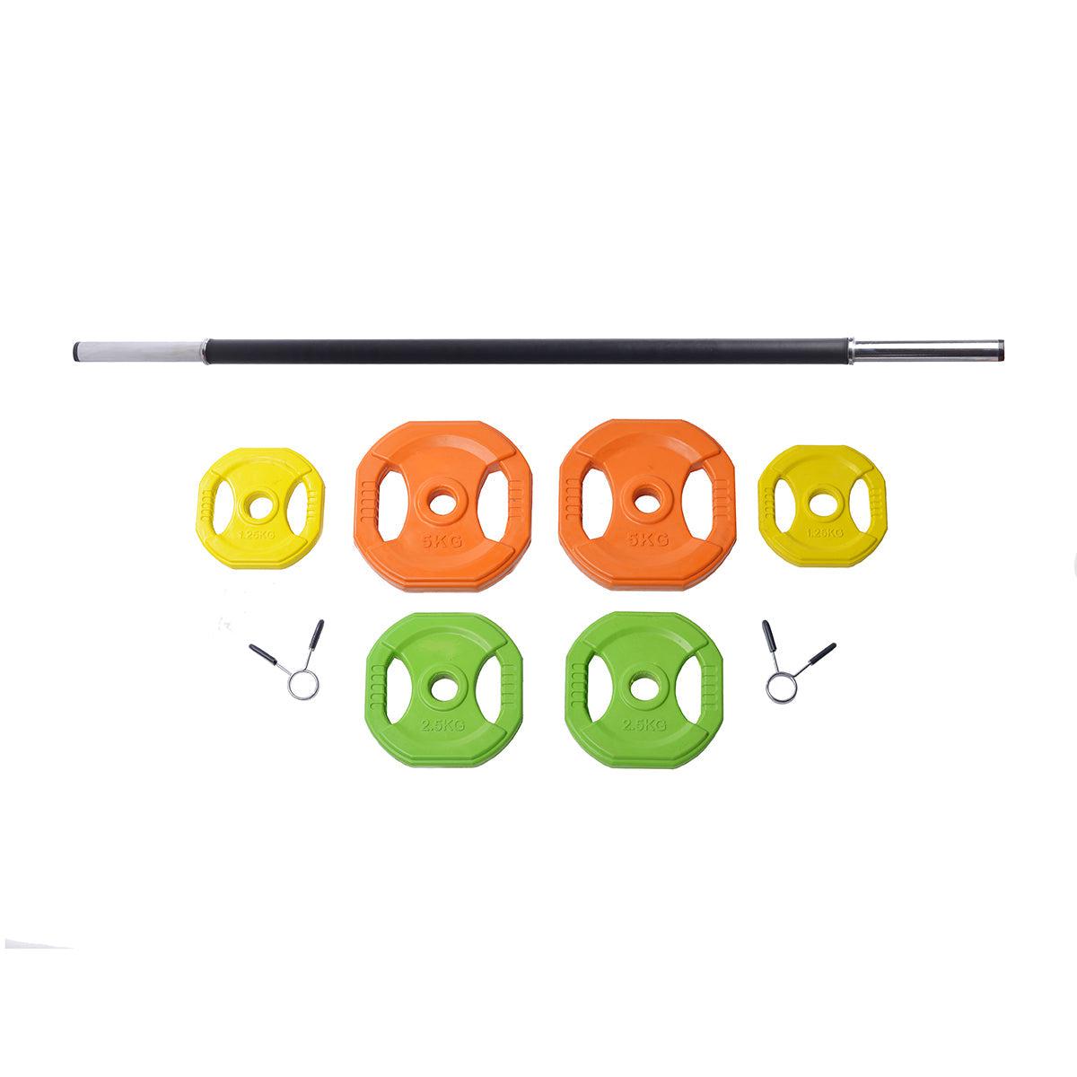 Body Pump Barbell Set 20 kg Weights & Bars Pro Sports Kuwait